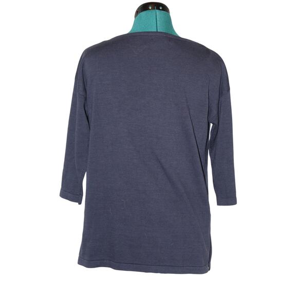 bua/bua Navy Blue Football Icon Sweater Women’s Small NWT - Picture 2 of 7